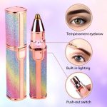 موزن ابرو و صورت مدل A-02 درجه یک اصلی با ضمانت سلامت 2 در 1 دکمه فشاری - تصویر 7