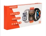 ساعت هوشمند KEQIWEAR مدل KW25 Max Series 10 همراه با ۳ بند رنگی و تماس بلوتوثی - تصویر 6