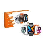ساعت هوشمند KEQIWEAR مدل KW25 Max Series 10 همراه با ۳ بند رنگی و تماس بلوتوثی - تصویر 2