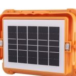 پروژکتور خورشیدی شارژی مدل SOLAR LIGHT با پاوربانک ضمانت سلامت با پنح حالت نوری خرید تک و عمده - تصویر 5