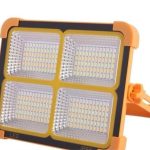 پروژکتور خورشیدی شارژی مدل SOLAR LIGHT با پاوربانک ضمانت سلامت با پنح حالت نوری خرید تک و عمده - تصویر 3