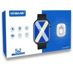 ساعت هوشمند و ایرپاد شیشه ای ویسمی مدلWS-X17 با 5 بند متنوع