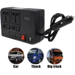 اینورتر برق خودرو فندکی 12V به 220V مدل 300W BYGD - تصویر 4