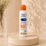 اسپری ضد آفتاب بی رنگ SPF 90 حجم ۲۵۰ میلی لیتر
